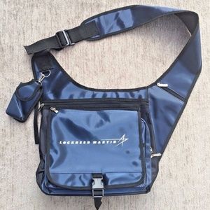 Lockeheed Martin Crossbody Laptop Messenger Bag